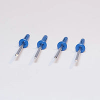Rivets de couleur bleu